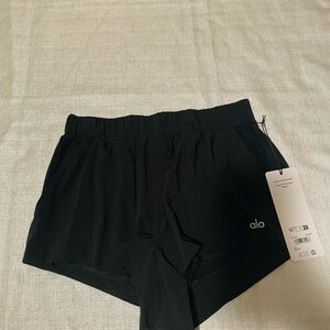 ALO Yoga Black High-Waist Bike Shorts
